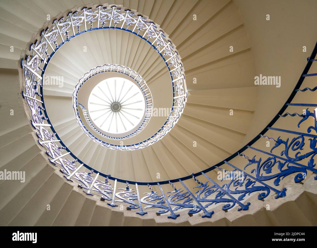 Tulip Stairs, Queen’s House, Greenwich, Londra Foto Stock