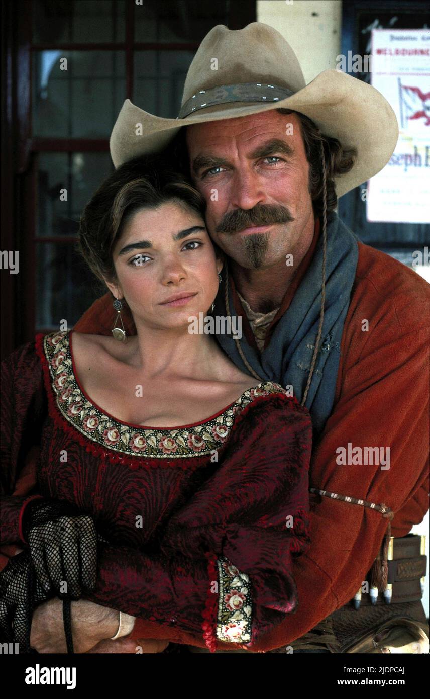 GIACOMO, SELLECK, QUIGLEY DOWN UNDER, 1990 Foto Stock