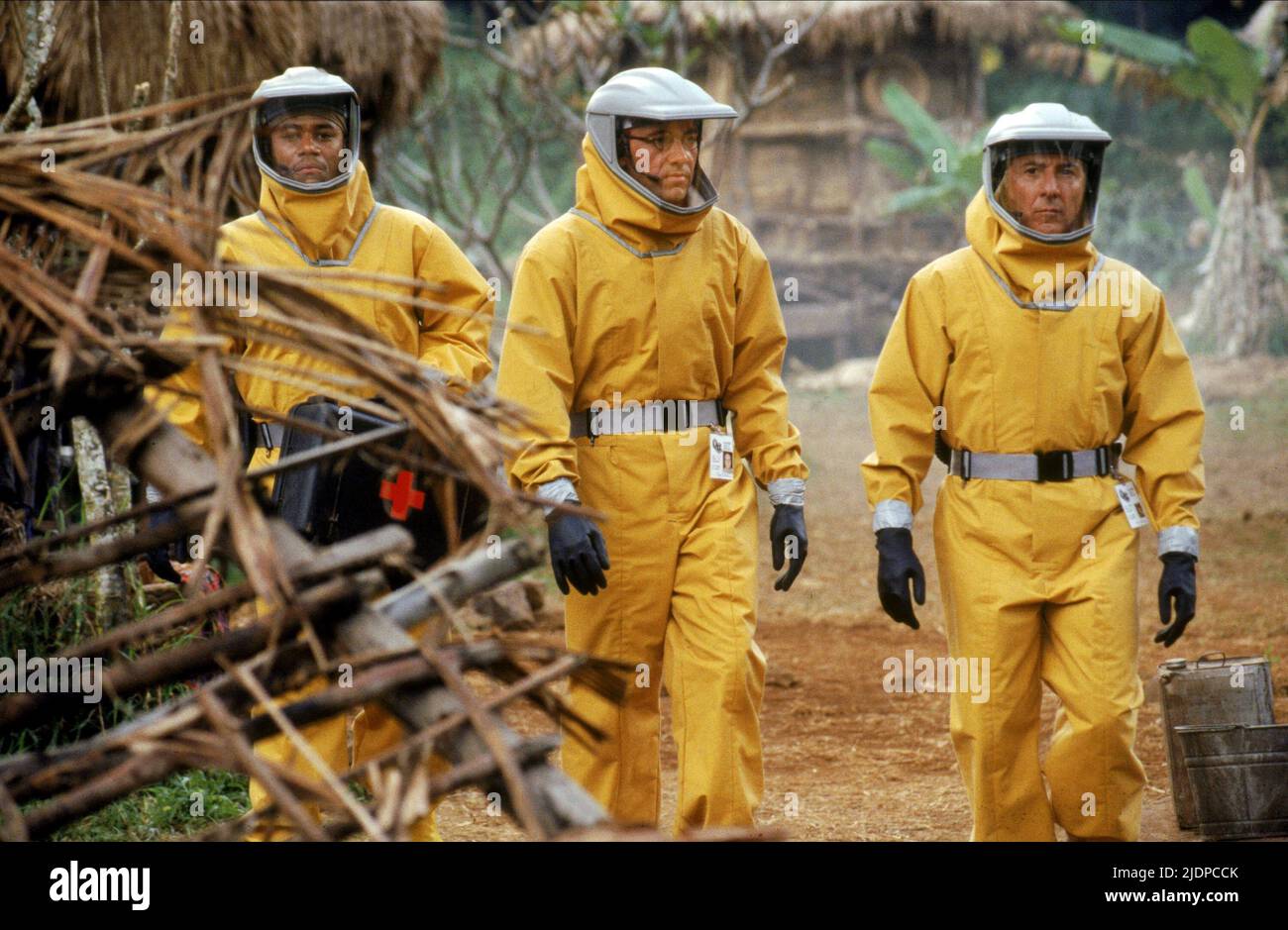 JR.,SPACEY,HOFFMAN, OUTBREAK, 1995 Foto Stock