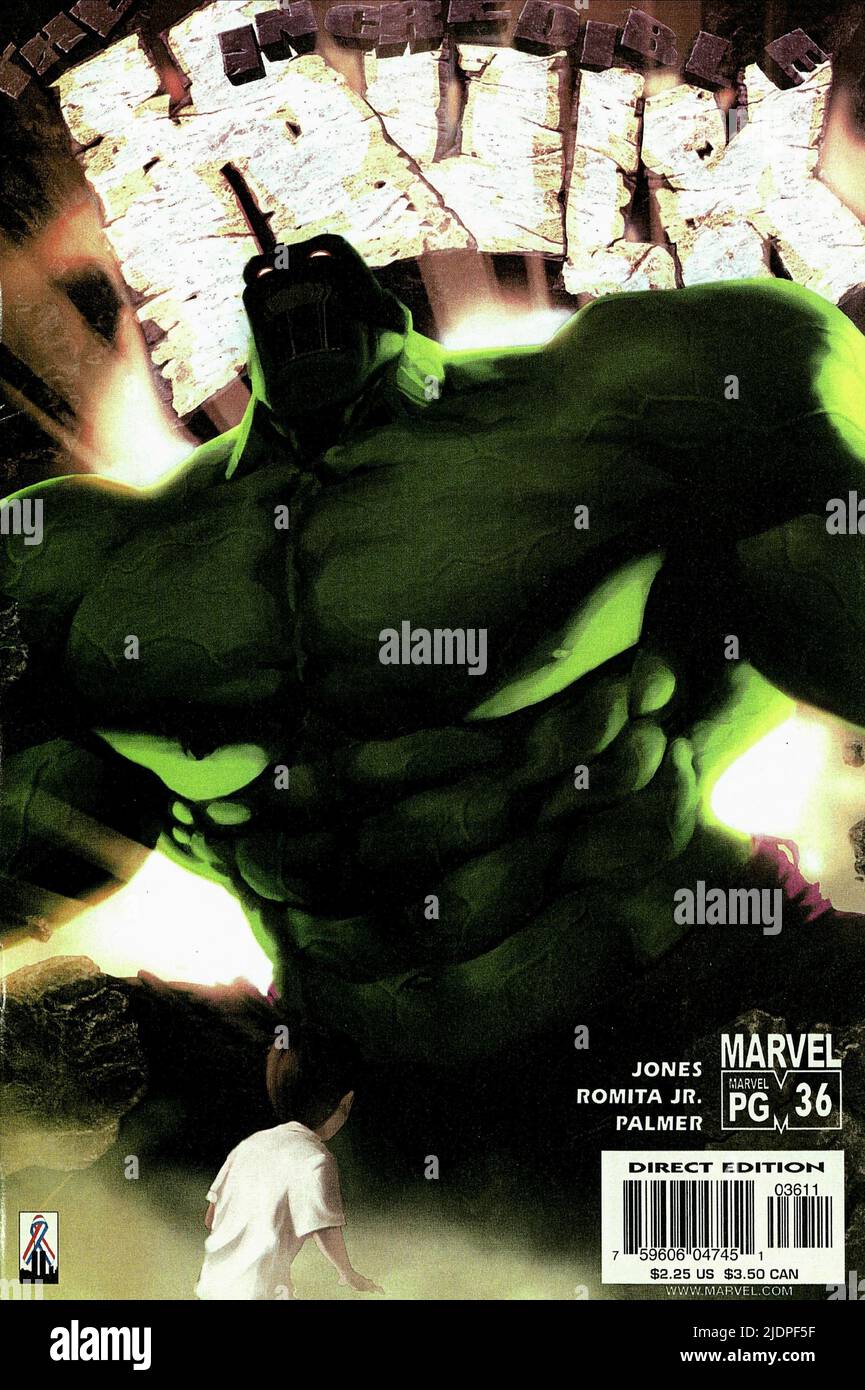 HULK fumetti marvel, l'Incredibile Hulk comico, 2003 Foto Stock