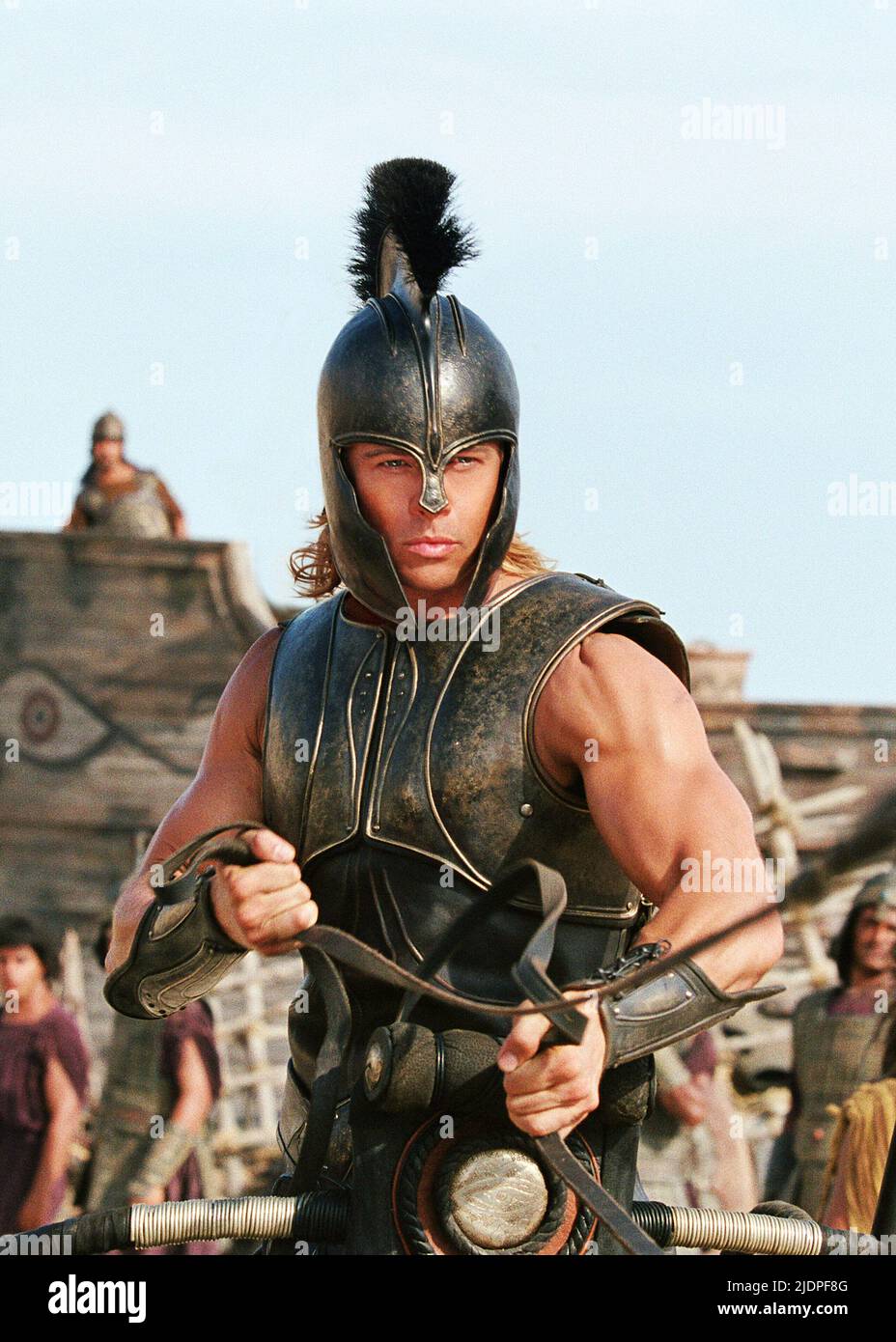 BRAD PITT, Troy, 2004 Foto Stock