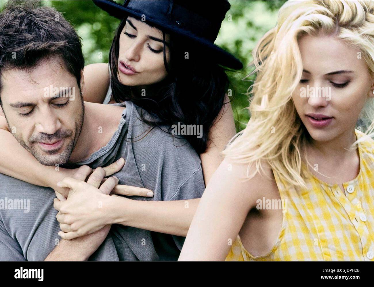BARDEM, CRUZ, JOHANSSON, VICKY CRISTINA BARCELONA, 2008, Foto Stock