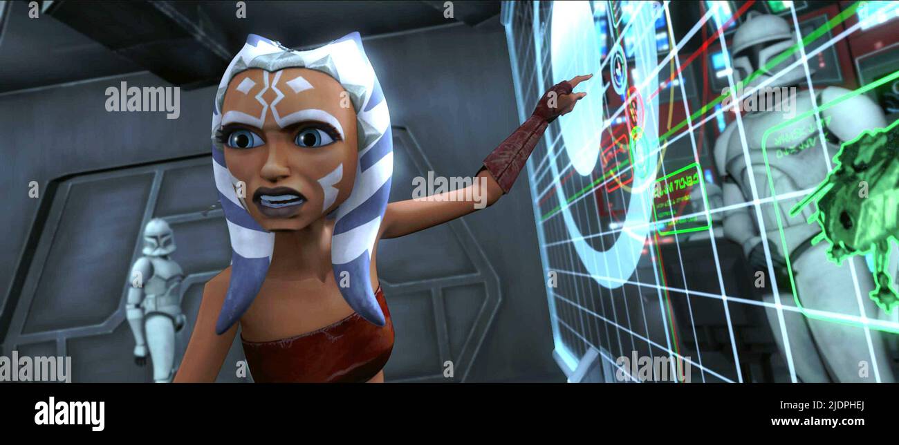 AHSOKA, GUERRE STELLARI: LE GUERRE CLONE, 2008, Foto Stock