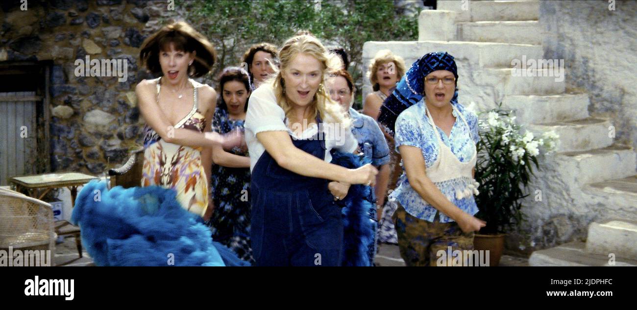 BARANSKI, STREEP, WALTERS, MAMMA MIA!, 2008, Foto Stock