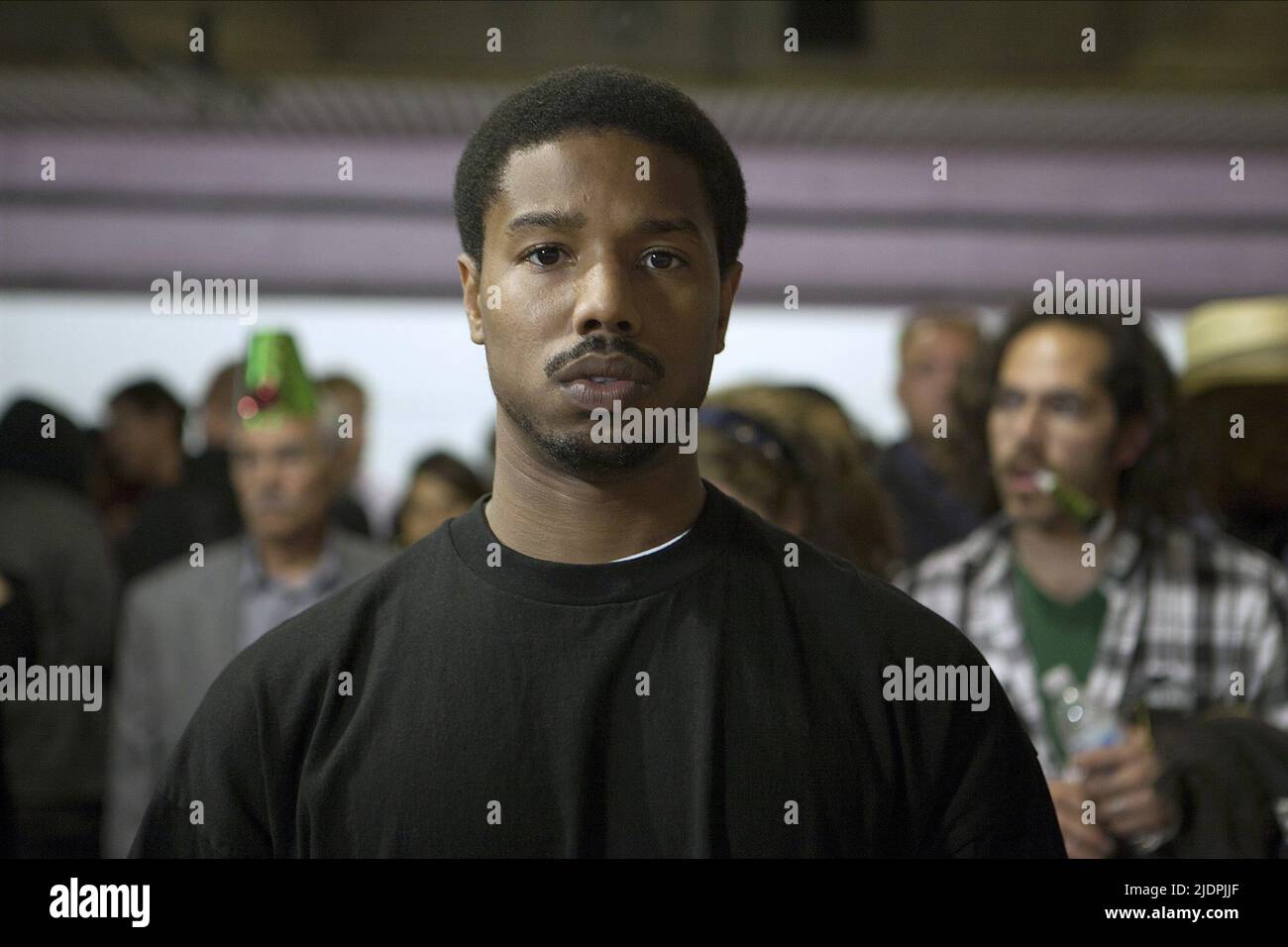 MICHAEL B. JORDAN, STAZIONE DI FRUITVALE, 2013, Foto Stock