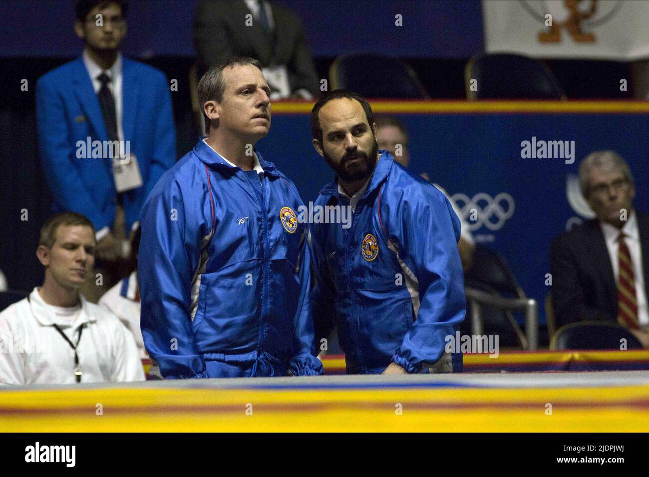 CARELL, RUFFALO, FOXCATCHER, 2014, Foto Stock