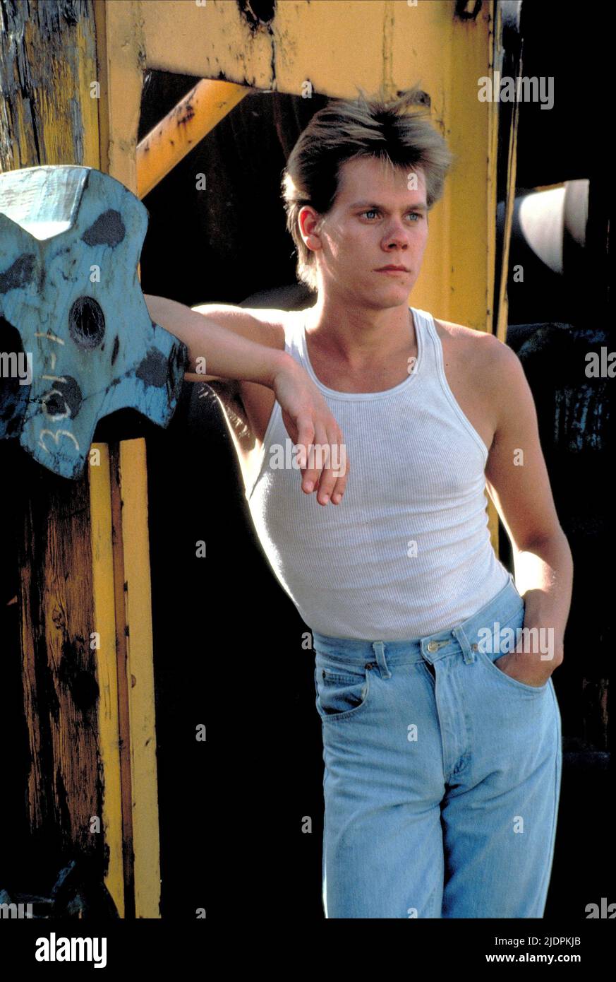 KEVIN BACON, FOOTLOOSE, 1984 Foto Stock