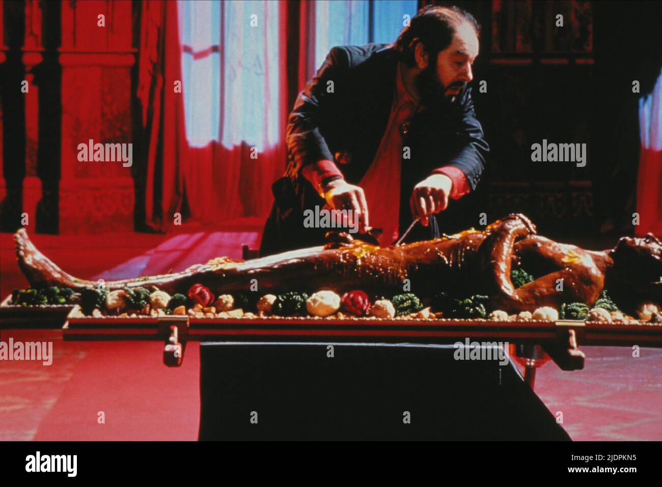 MICHAEL GAMBON, il Cuoco il ladro sua moglie e la sua amante, 1989 Foto Stock