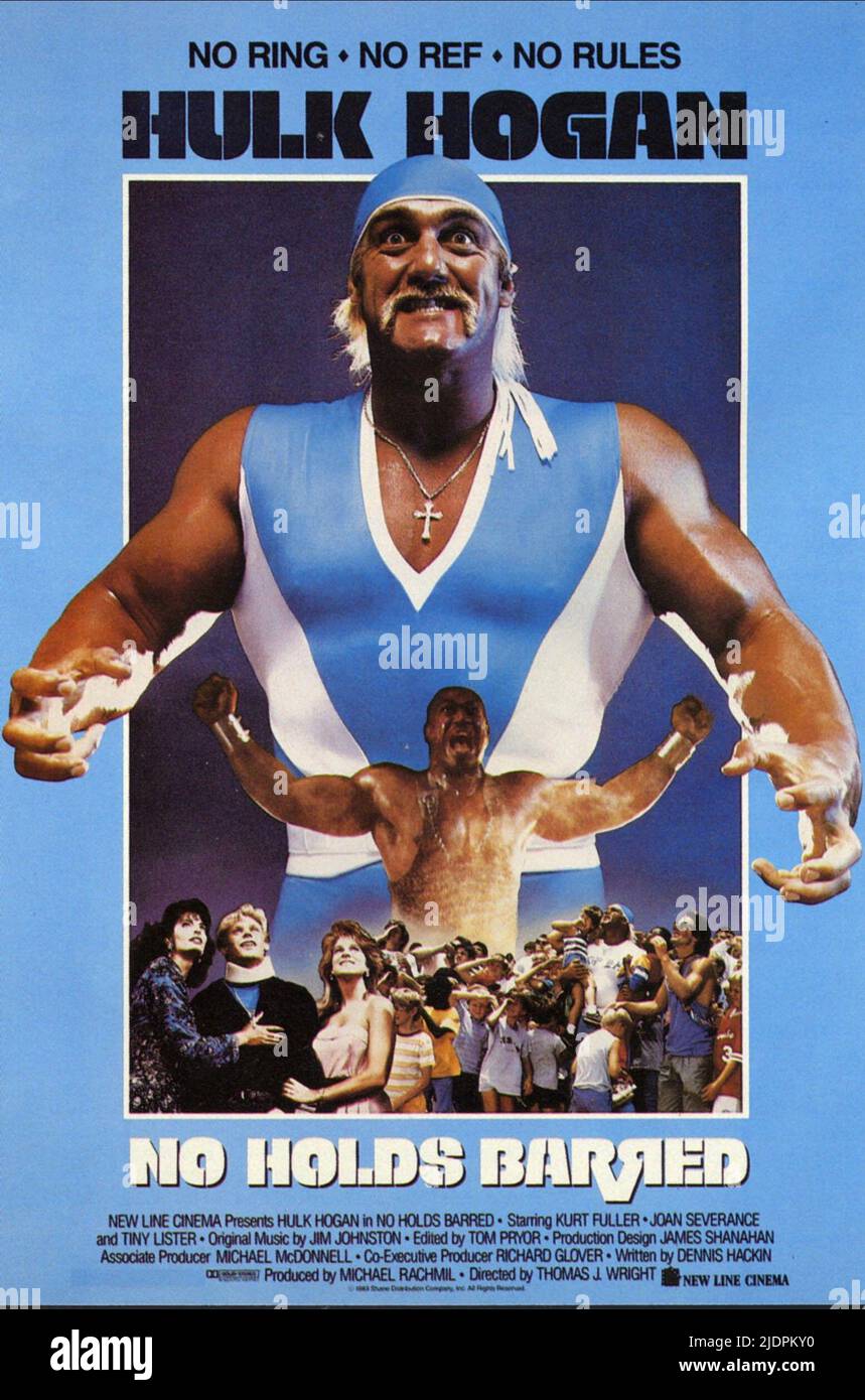 HULK HOGAN POSTER, senza esclusione di colpi, 1989 Foto Stock HULK HOGAN POSTER, senza esclusione di colpi, 1989 Foto Stock