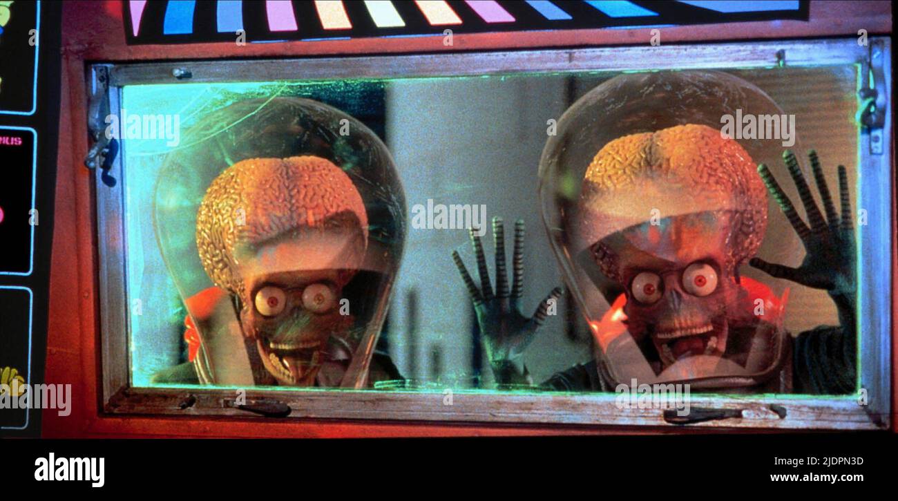 ALIEN scena, Mars Attacks!, 1996 Foto Stock