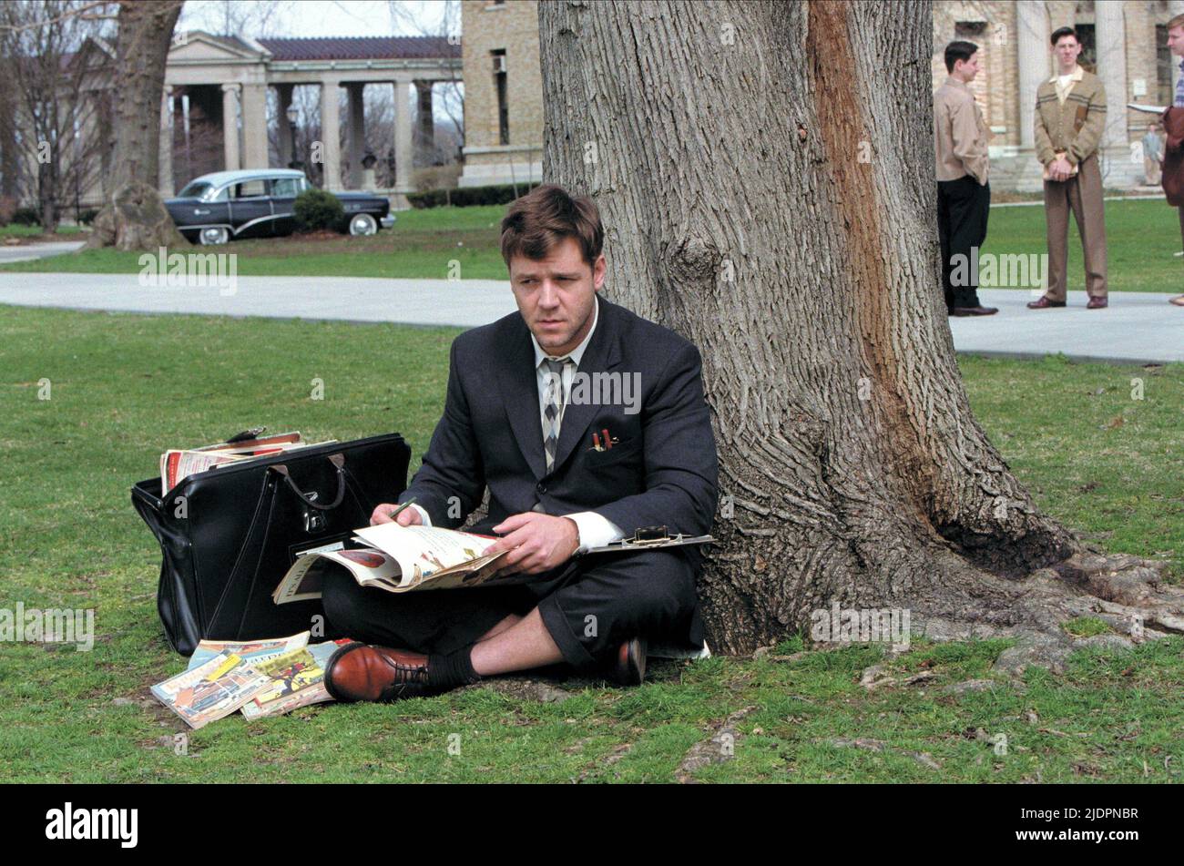 RUSSELL CROWE, una bella mente, 2001 Foto Stock