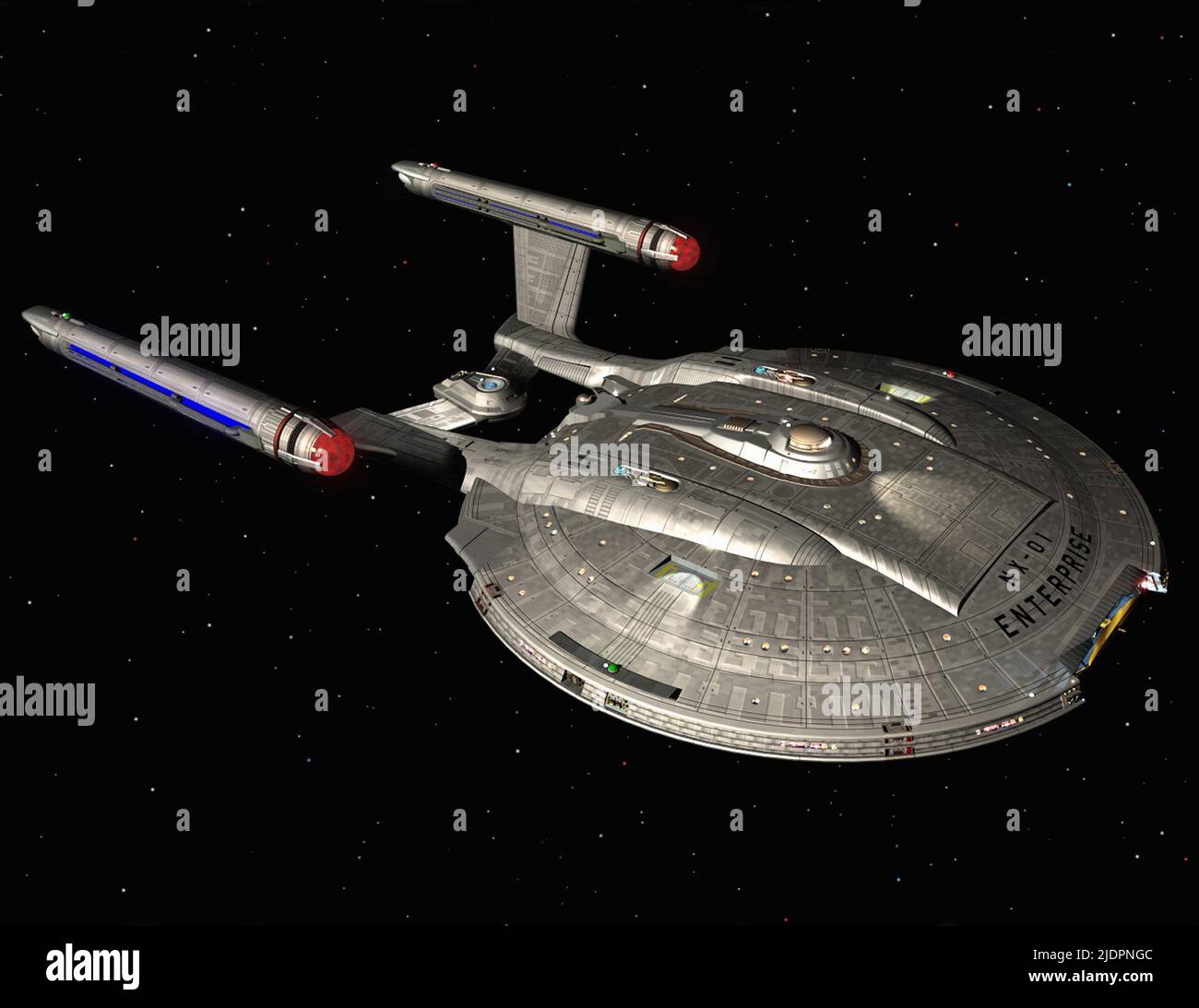 ENTERPRISE NX-01, STAR TREK: ENTERPRISE, 2001 Foto Stock