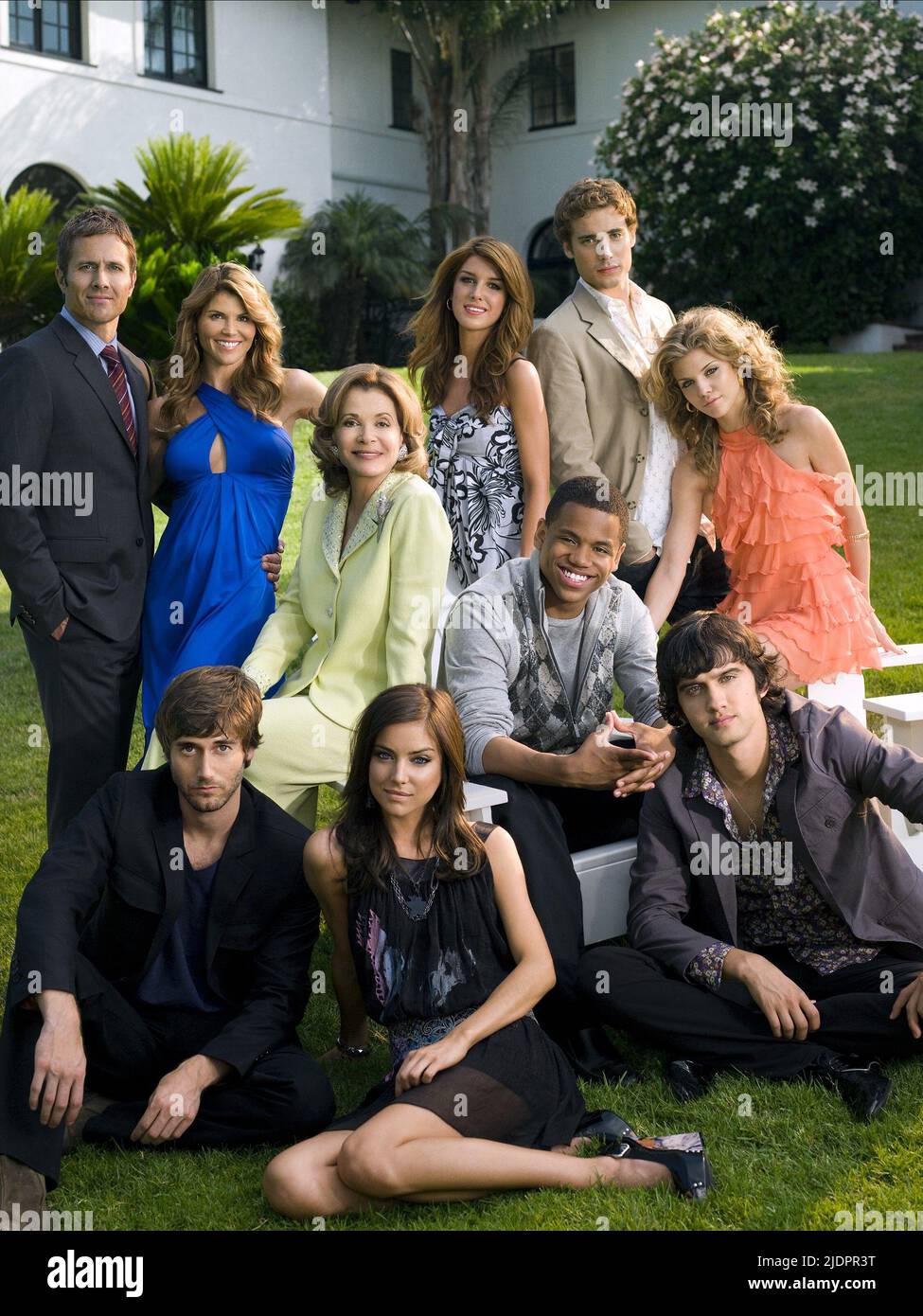 ESTES,LOUGHLIN,GRIMES,MILLIGAN,WALTER,WILDS,MCCORD,EGGOLD,STROUP,STEGER, 90210, 2008, Foto Stock