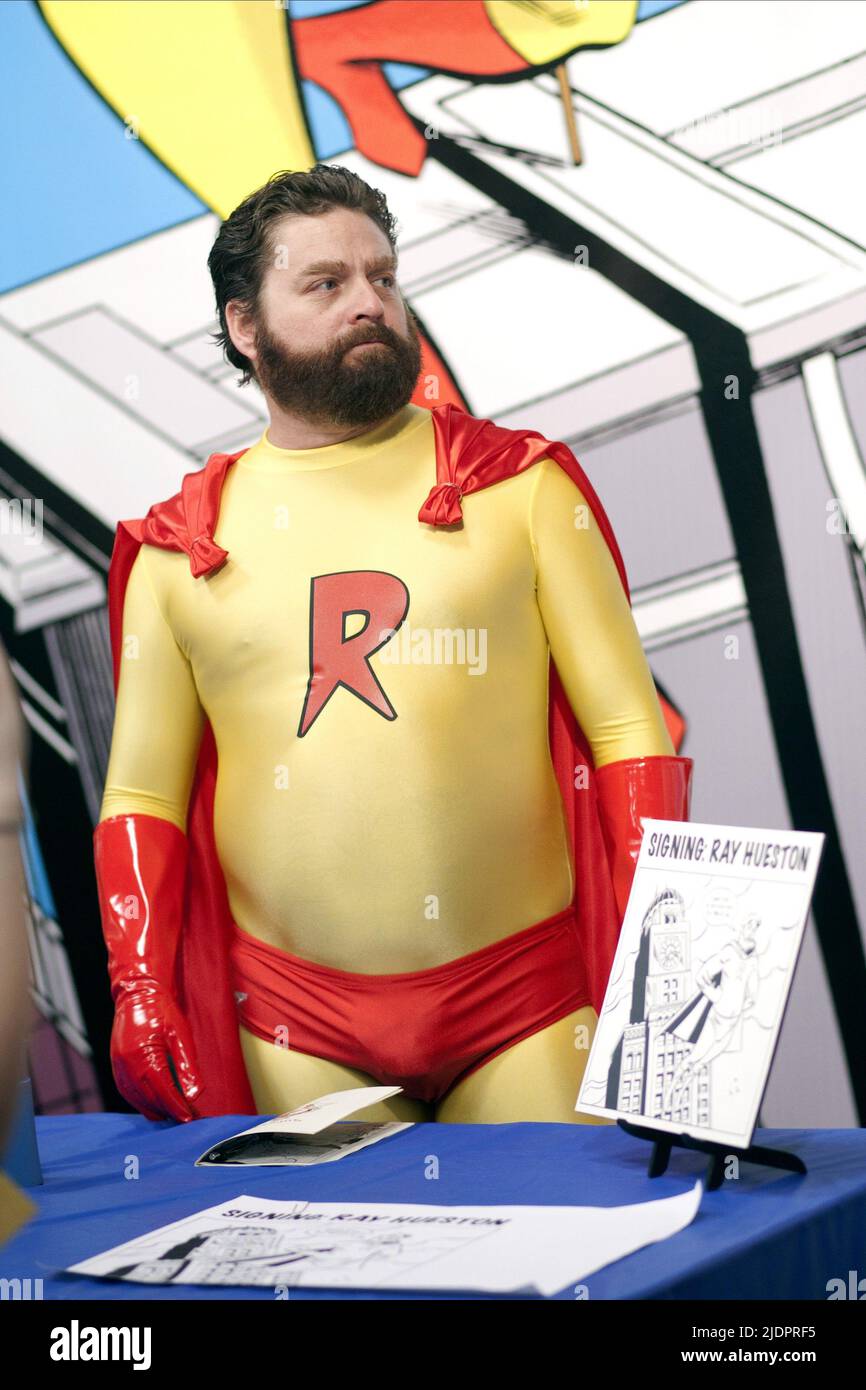 ZACH GALIFIANAKIS, ANNOIATO A MORTE, 2009, Foto Stock