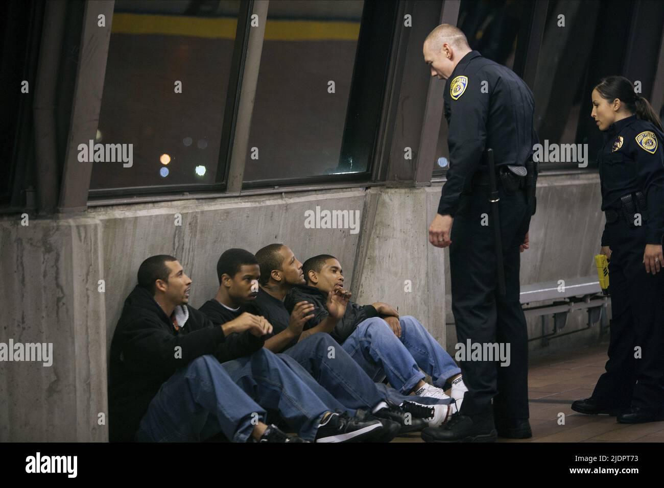 MICHAEL B. JORDAN, STAZIONE DI FRUITVALE, 2013, Foto Stock