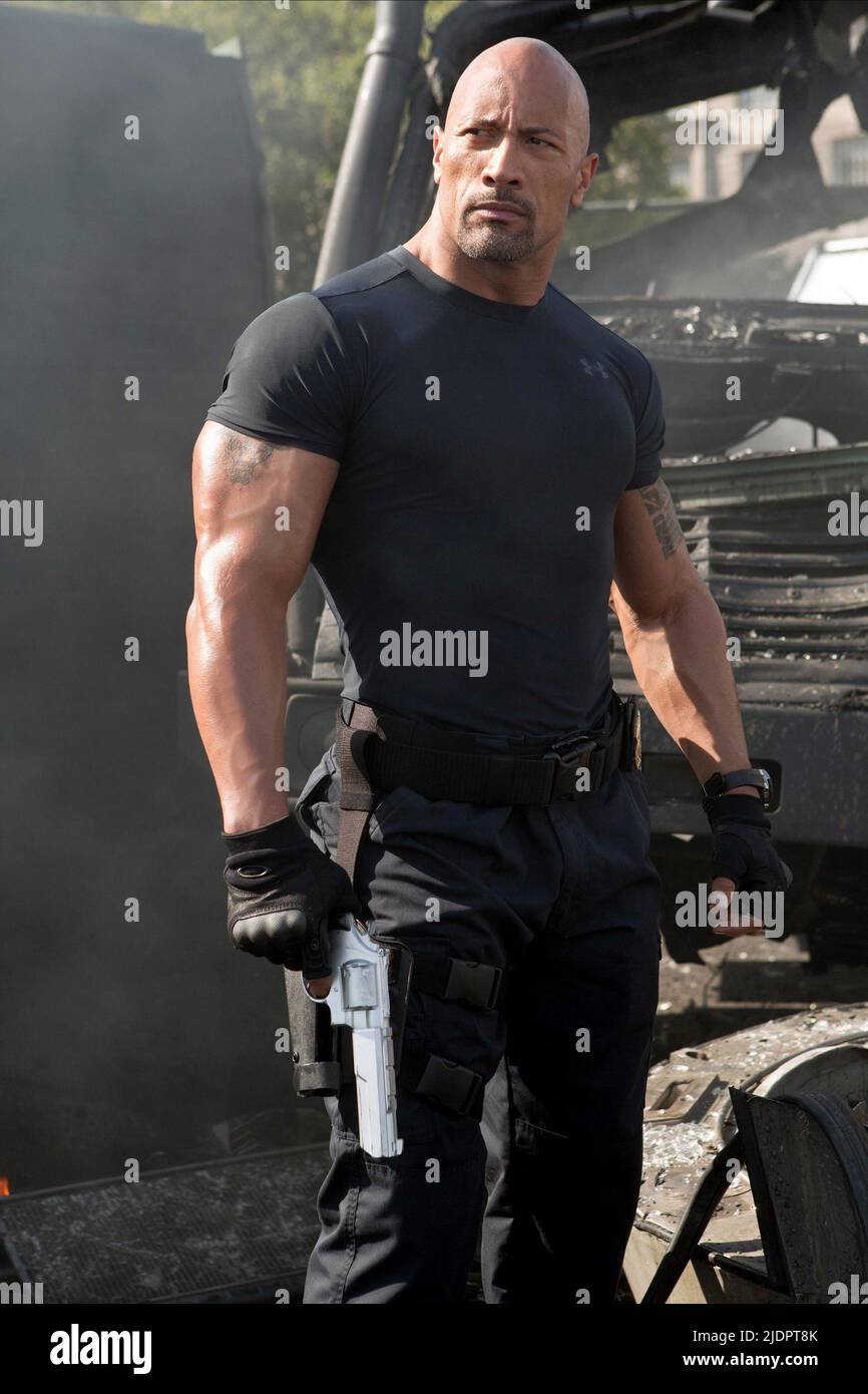 DWAYNE JOHNSON, FAST AND FURIOUS 6, 2013, Foto Stock