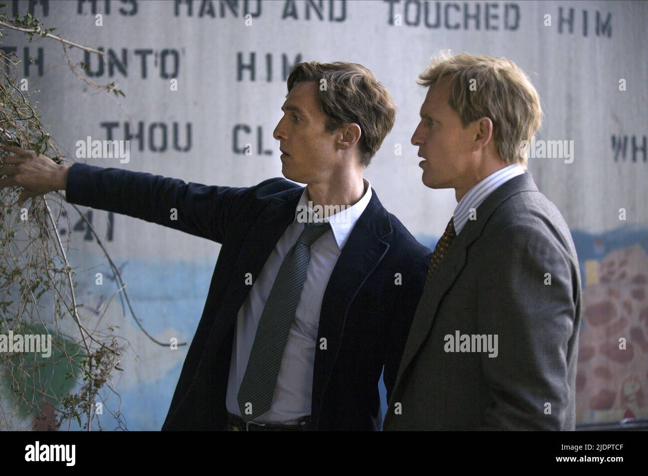 MCCONAUGHEY, HARRELSON, VERO DETECTIVE : STAGIONE 1, 2014, Foto Stock