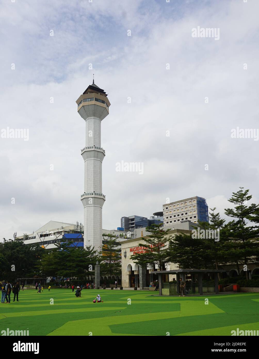 La grande moschea di Bandung Foto Stock