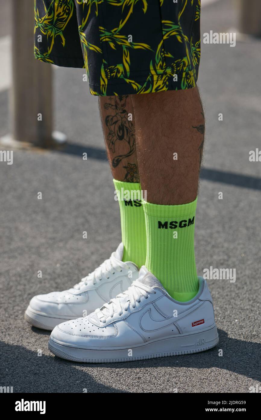 White nike socks immagini e fotografie stock ad alta risoluzione - Alamy