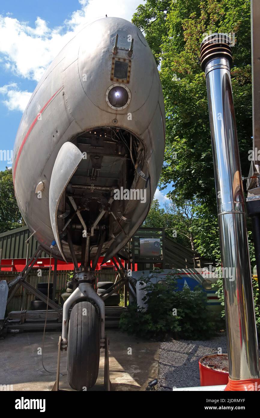 RAF Burtonwood Heritage Center, Gulliver's World, Shackleton Cl, Old Hall, Warrington, Cheshire, Inghilterra, Regno Unito, WA5 9YZ Foto Stock