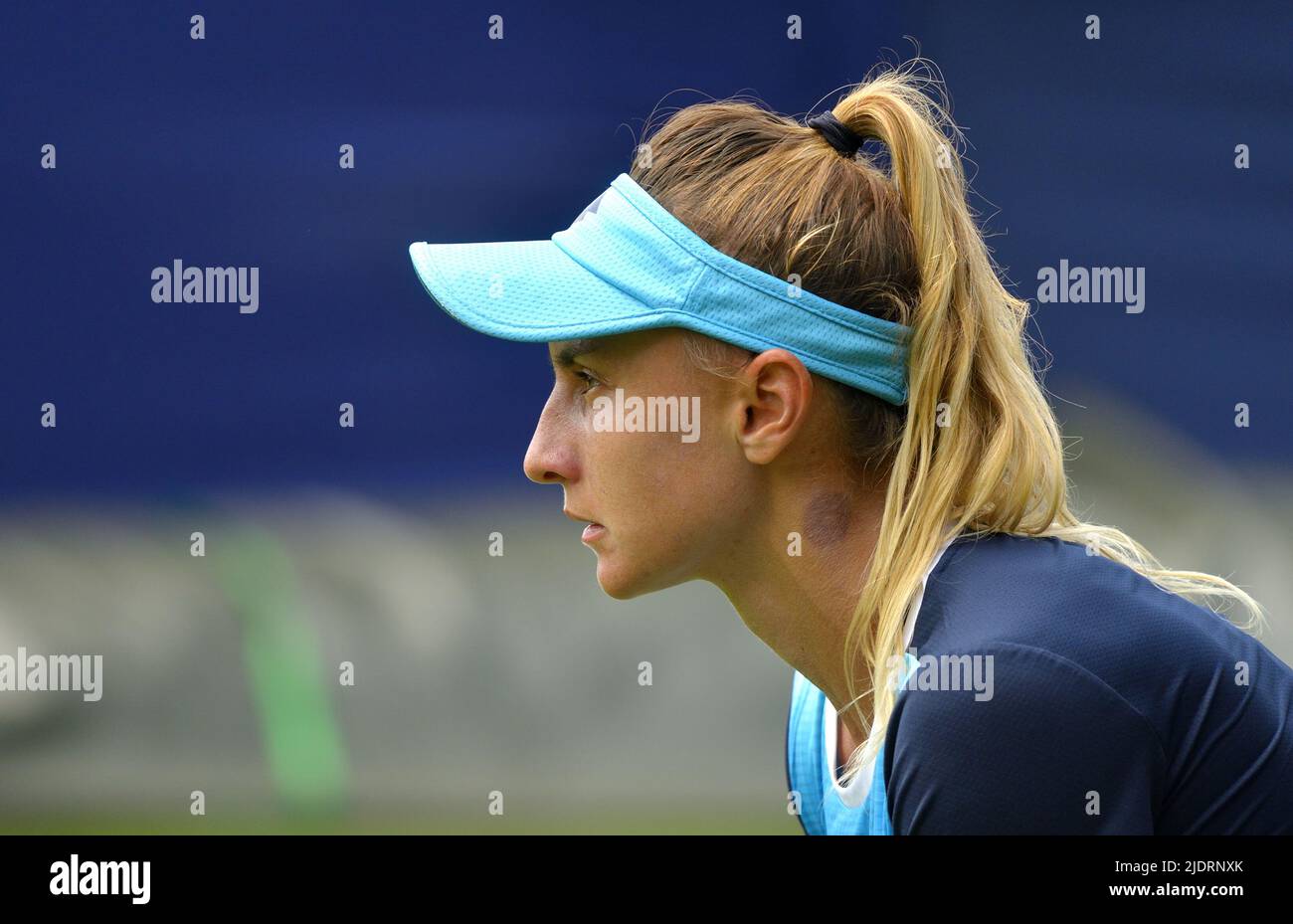 Lesia Tsurenko (Ucraina) in qualifica al Rothsay International, 18th giugno 2022 Foto Stock