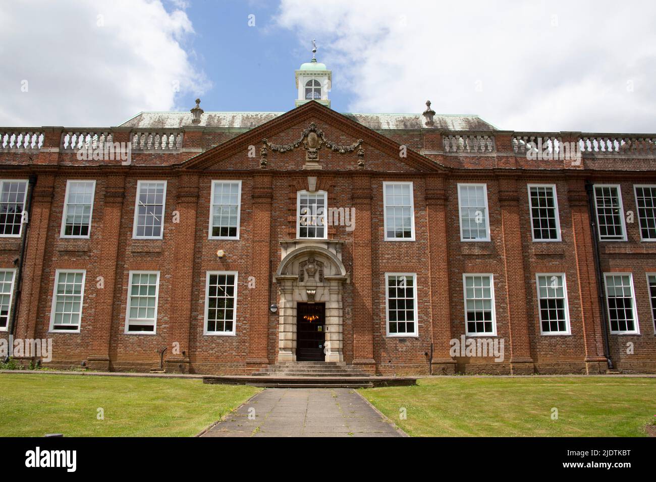 Il Russell Building, nel campus Rothamsted Research di Harpenden, Hertfordshire Foto Stock