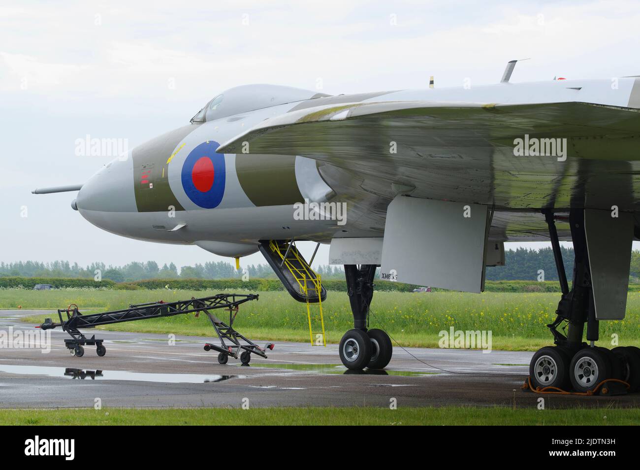 Avro Vulcan B 2 XM655, Wellesbourne Warwickshire, Falklands 40th Anniversary, Rio Bound, Foto Stock