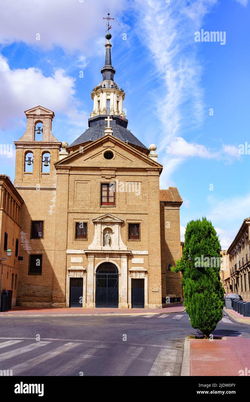Consiglio comunale della città monumentale di Alcala de Henares a Madrid Foto Stock