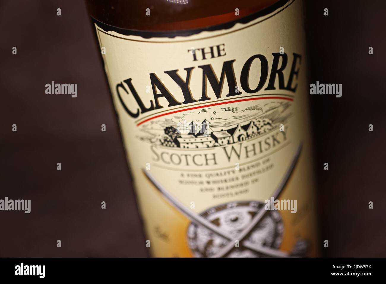 The Claymore, Blended Scotch whisky, da Whyte & Mackay Ltd. Foto Stock