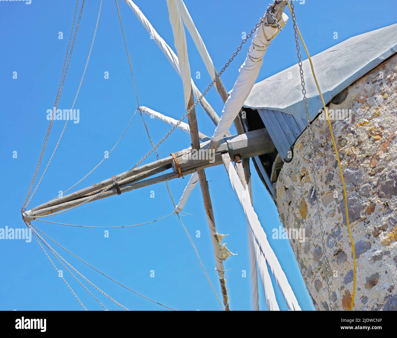 Old vintage wind turbine on immagini e fotografie stock ad alta risoluzione  - Alamy