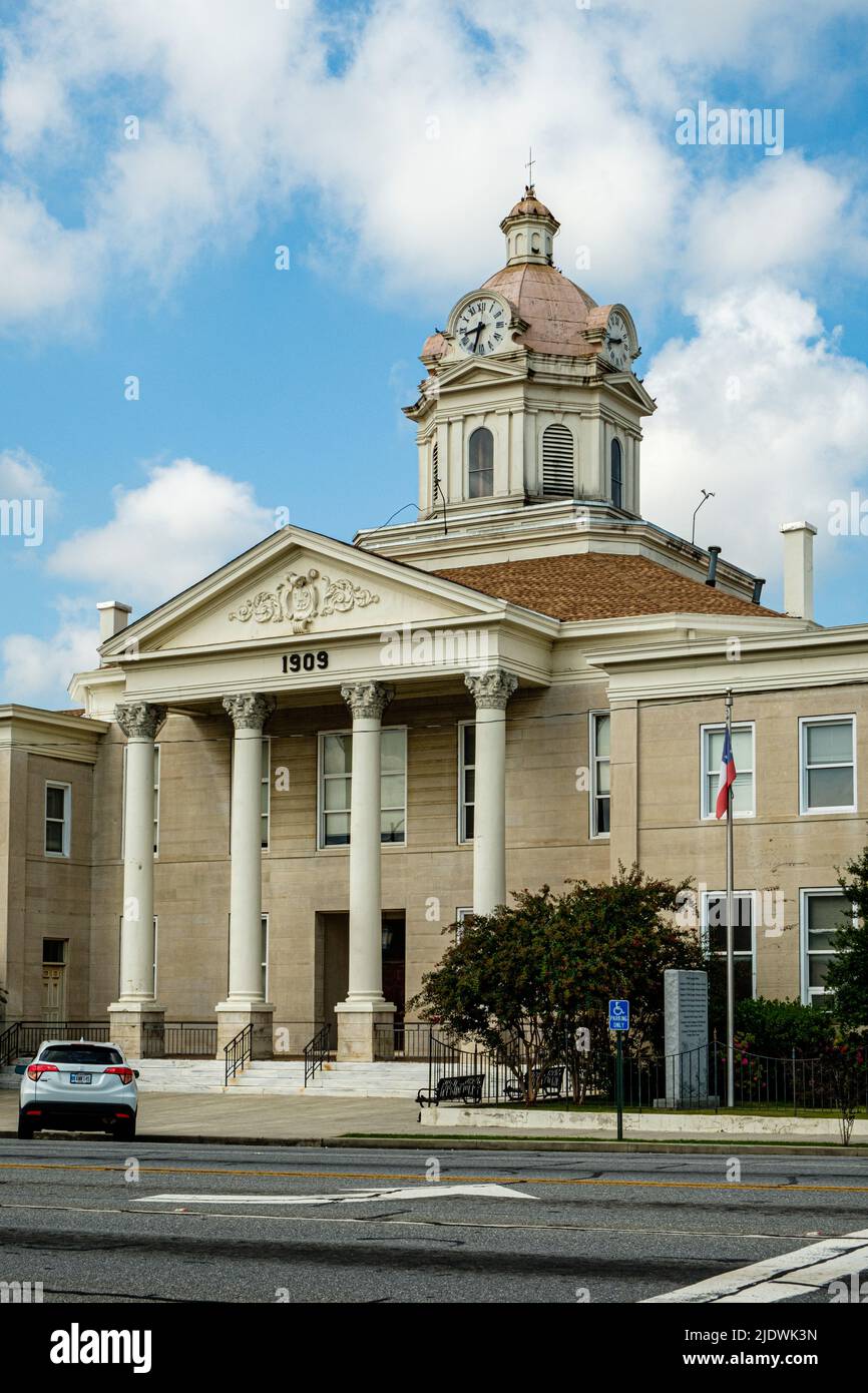 Tribunale della contea di Chattooga, Commerce Street, Summerville, Georgia Foto Stock