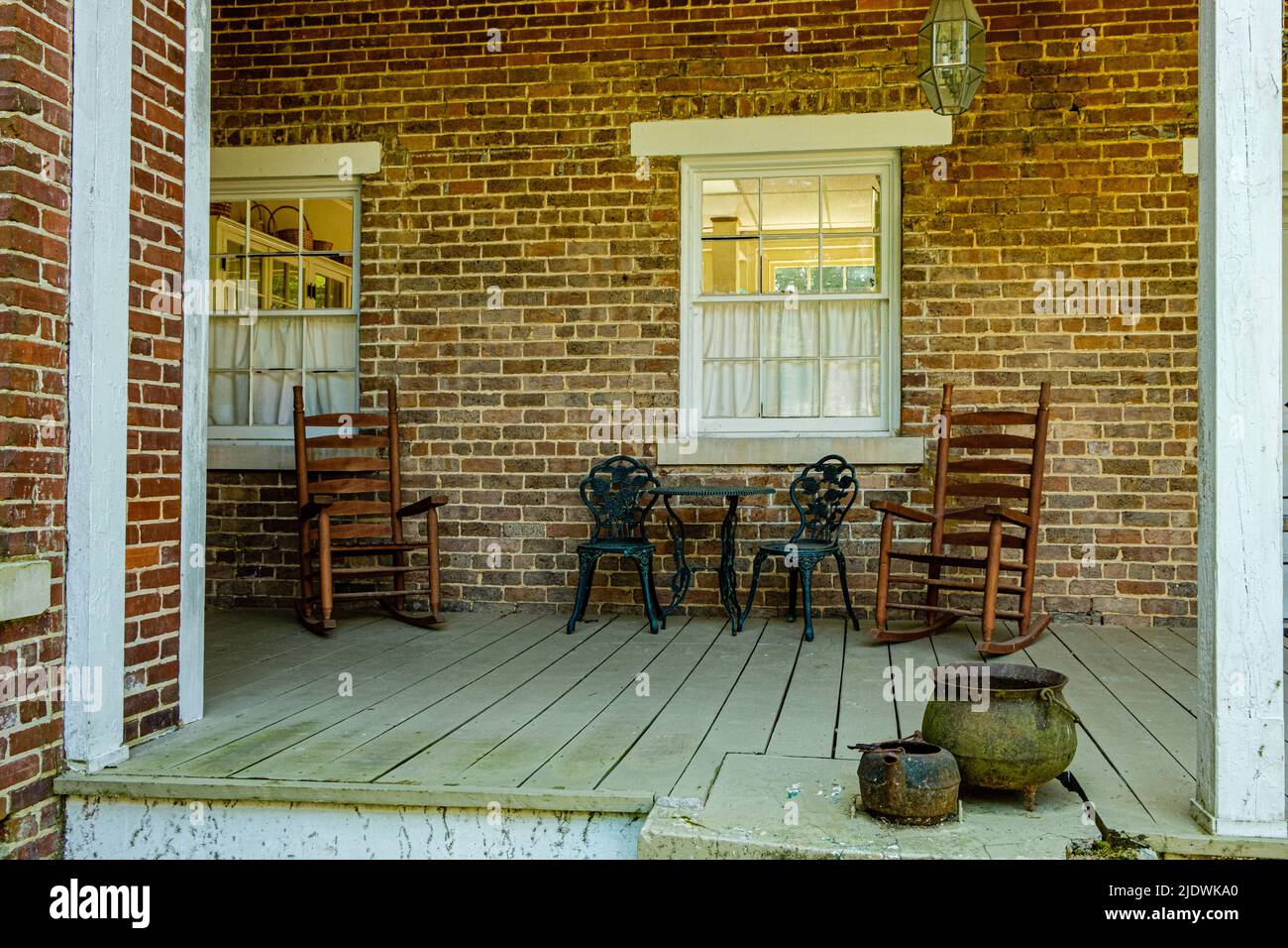 Gordon Lee Mansion, Cove Road, Chickamauga, Georgia Foto Stock