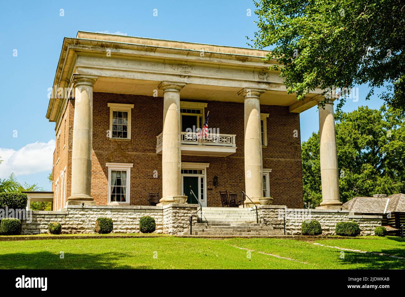 Gordon Lee Mansion, Cove Road, Chickamauga, Georgia Foto Stock