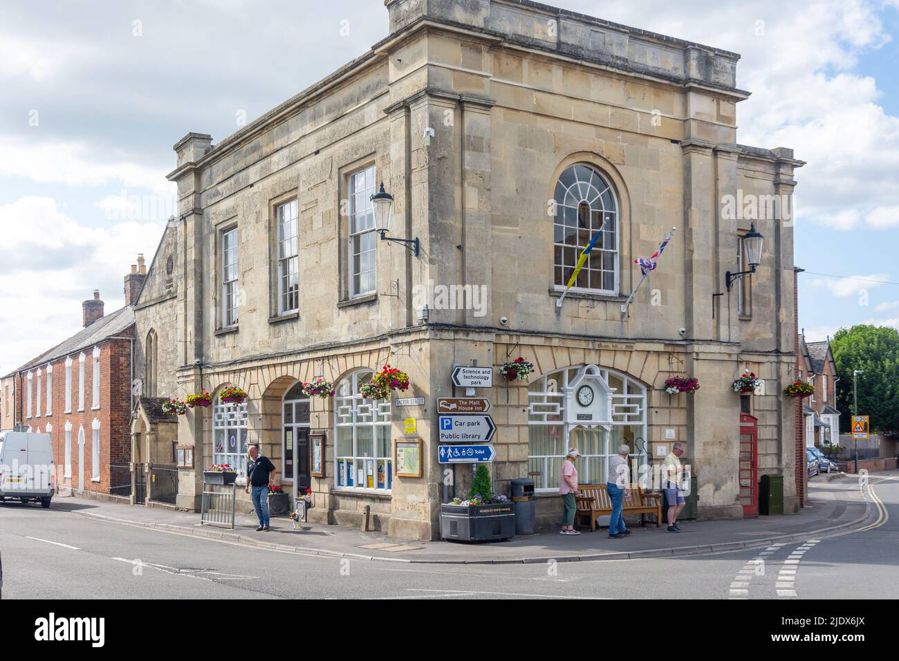 Berkeley Town Council, Municipio, Salter Street, Berkeley, Gloucestershire, Inghilterra, Regno Unito Foto Stock