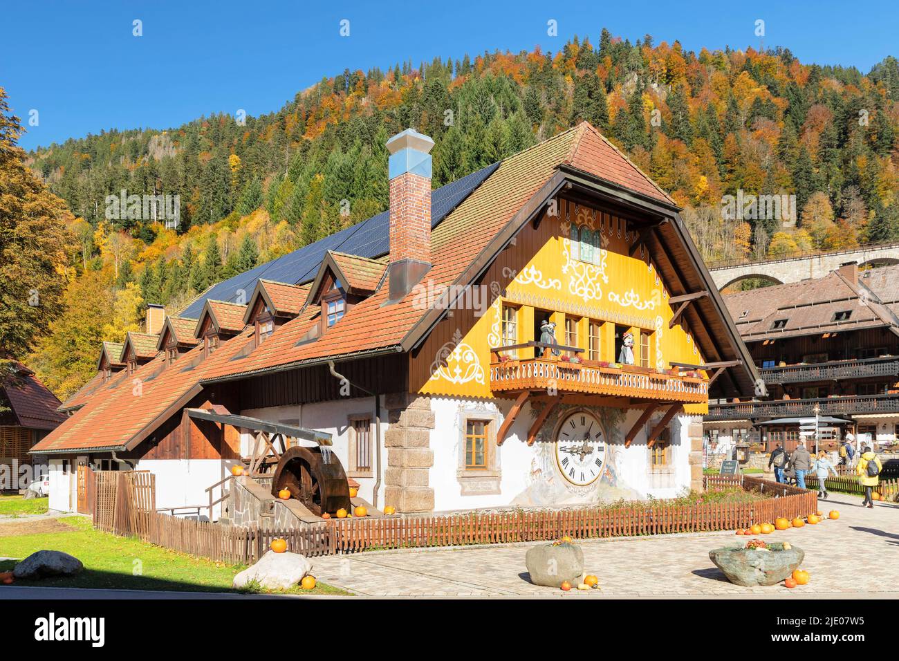 Cuckoo's Nest, Hofgut Sternen, Breitnau, Hoellental, Southern Black Forest, Baden-Wuerttemberg, Germania, Breitnau, Foresta Nera, Baden-Wuerttemberg Foto Stock