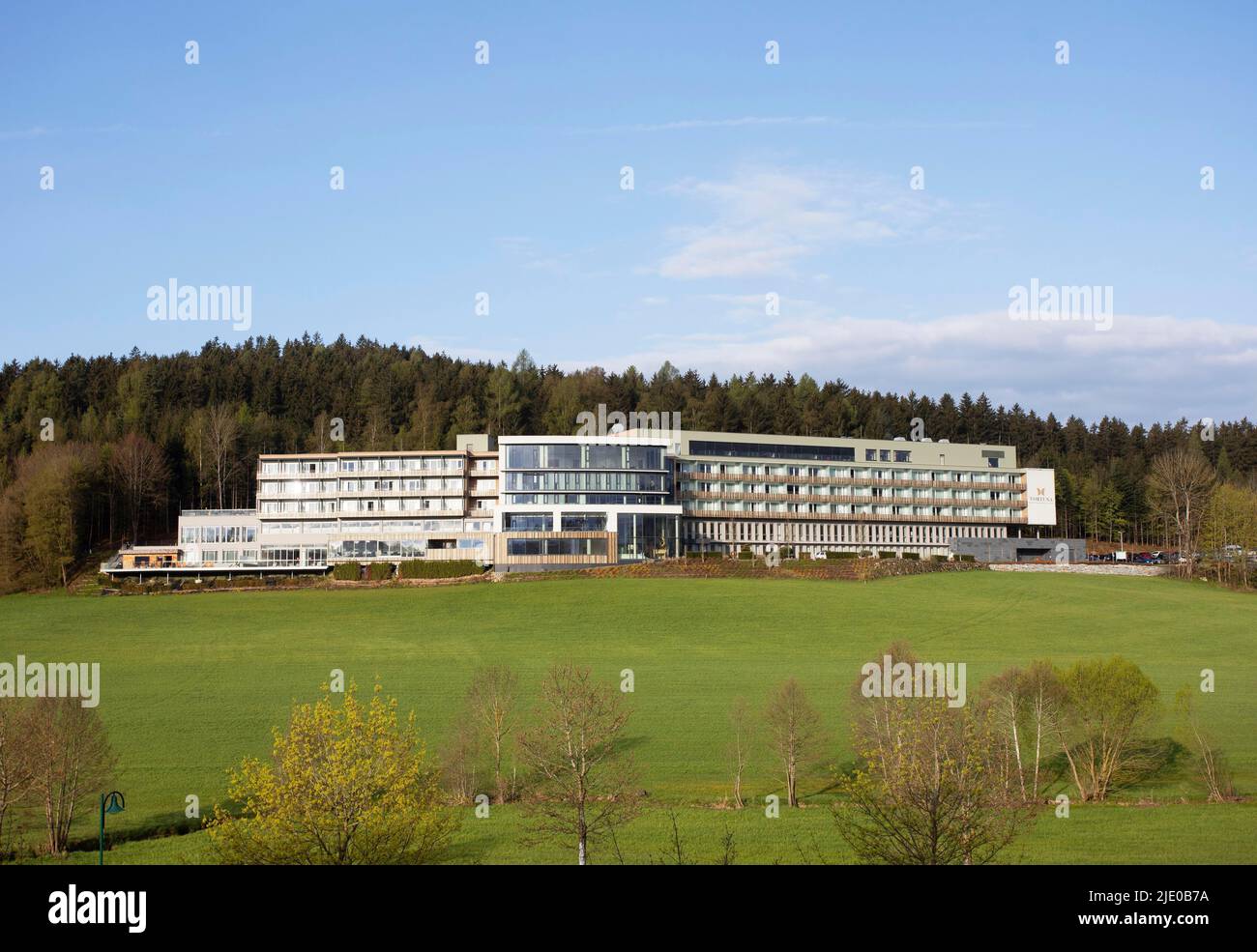 Hotel benessere, Vortuna Health Resort, Bad Leonfelden, regione Muehlviertel, Austria superiore, Austria Foto Stock