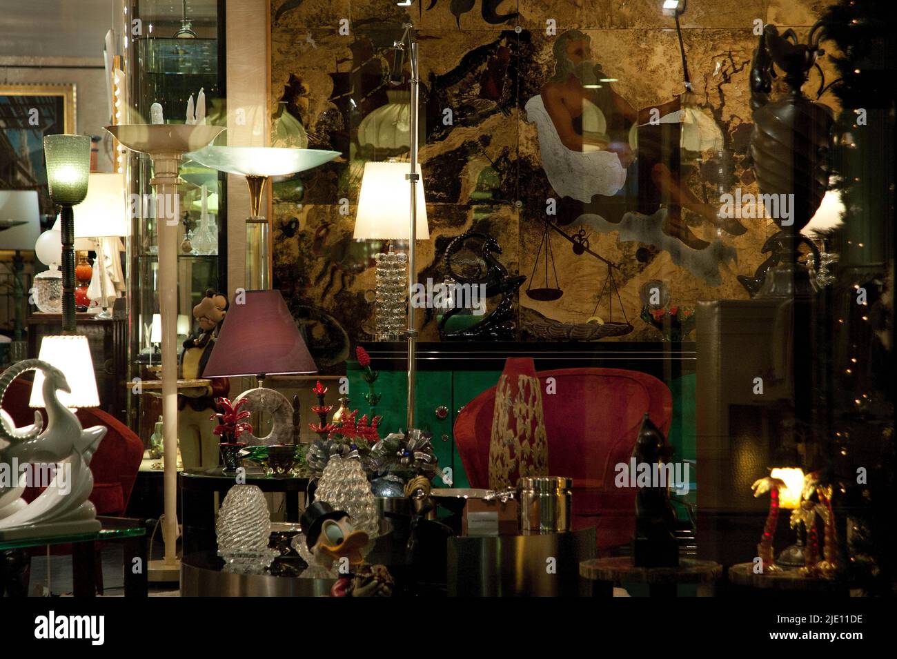 Milano, quartiere Brera. Foto Stock