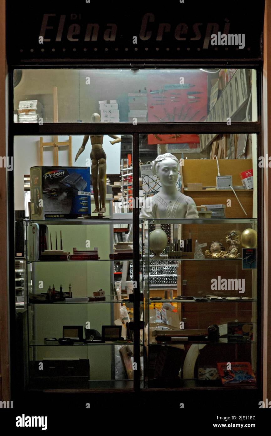 Milano, quartiere Brera. Foto Stock