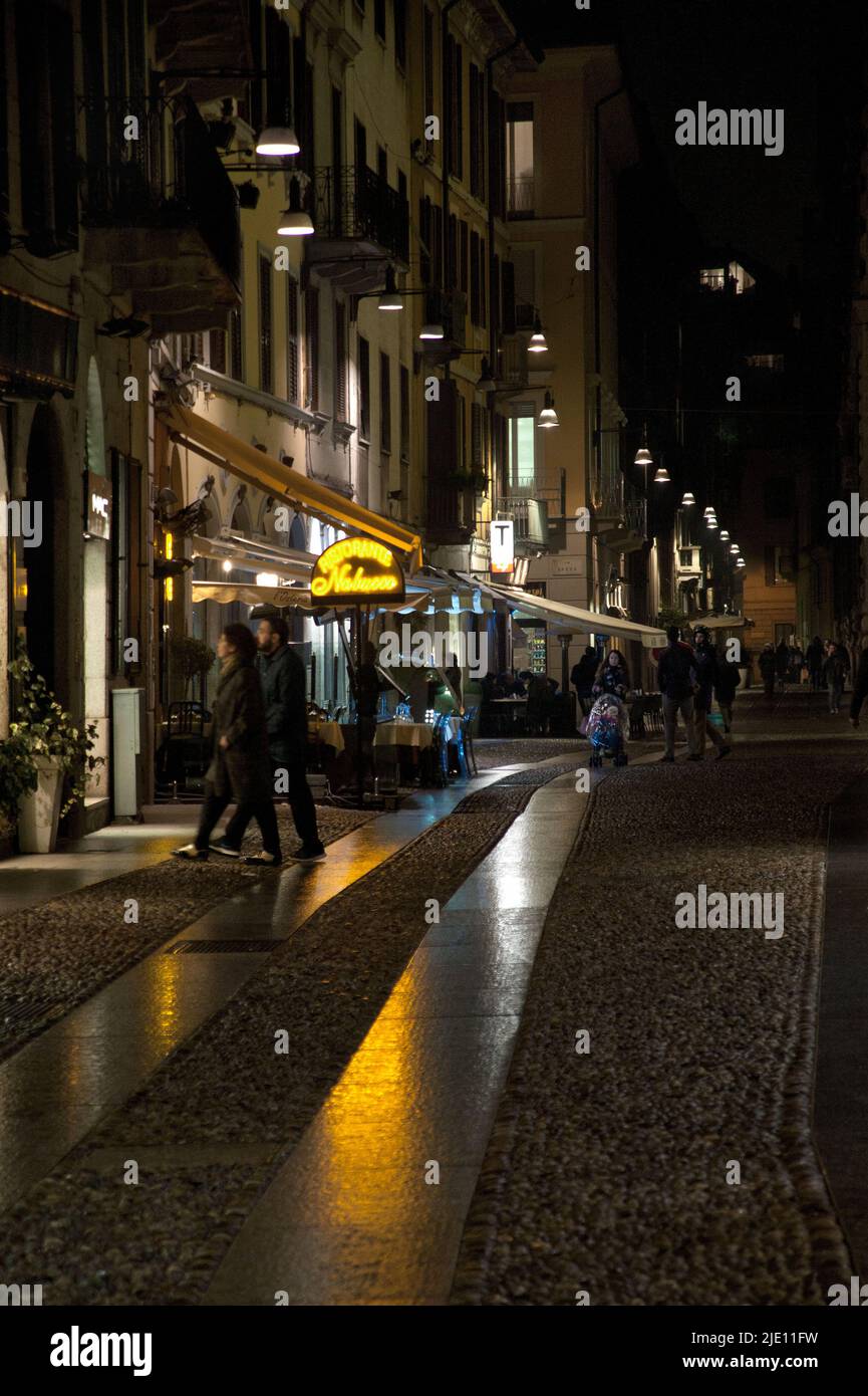 Quartiere di Brera. Foto Stock