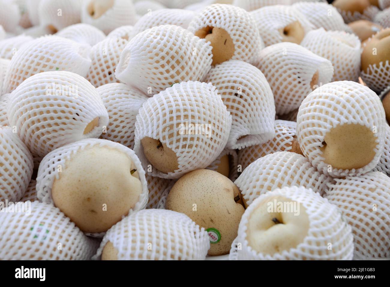 Verdure in un mercato di strada, a Chinatown, Manhattan, New York, USA Foto Stock