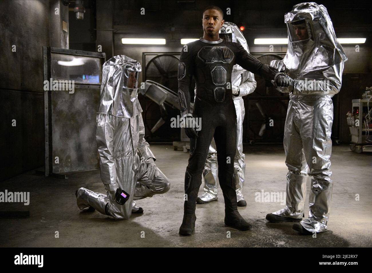 MICHAEL B. JORDAN, FANTASTIC FOUR, 2015 Foto Stock