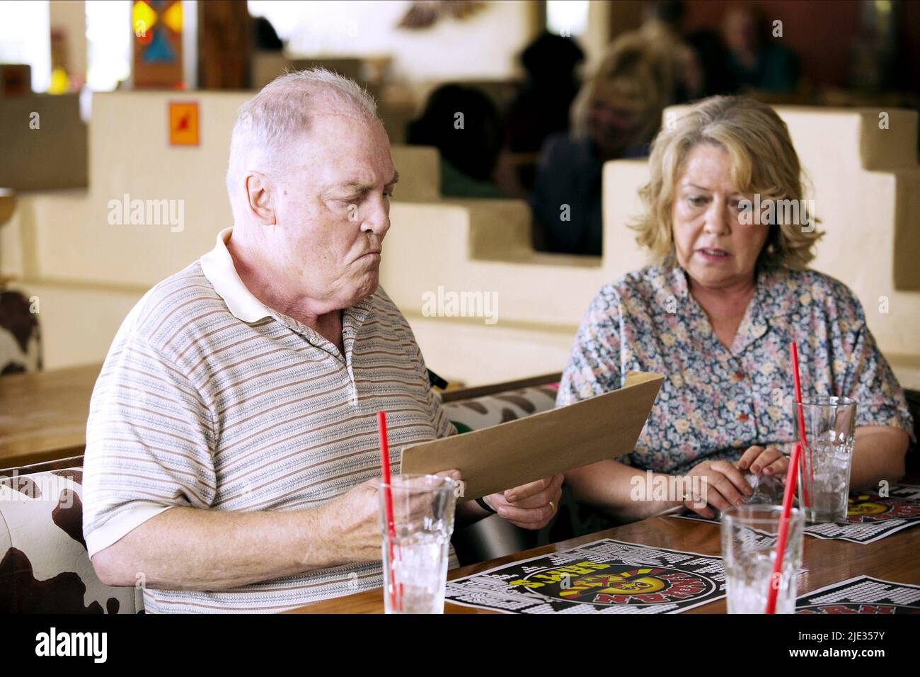 STACY KEACH, NONI HAZLEHURST, verità, 2015 Foto Stock