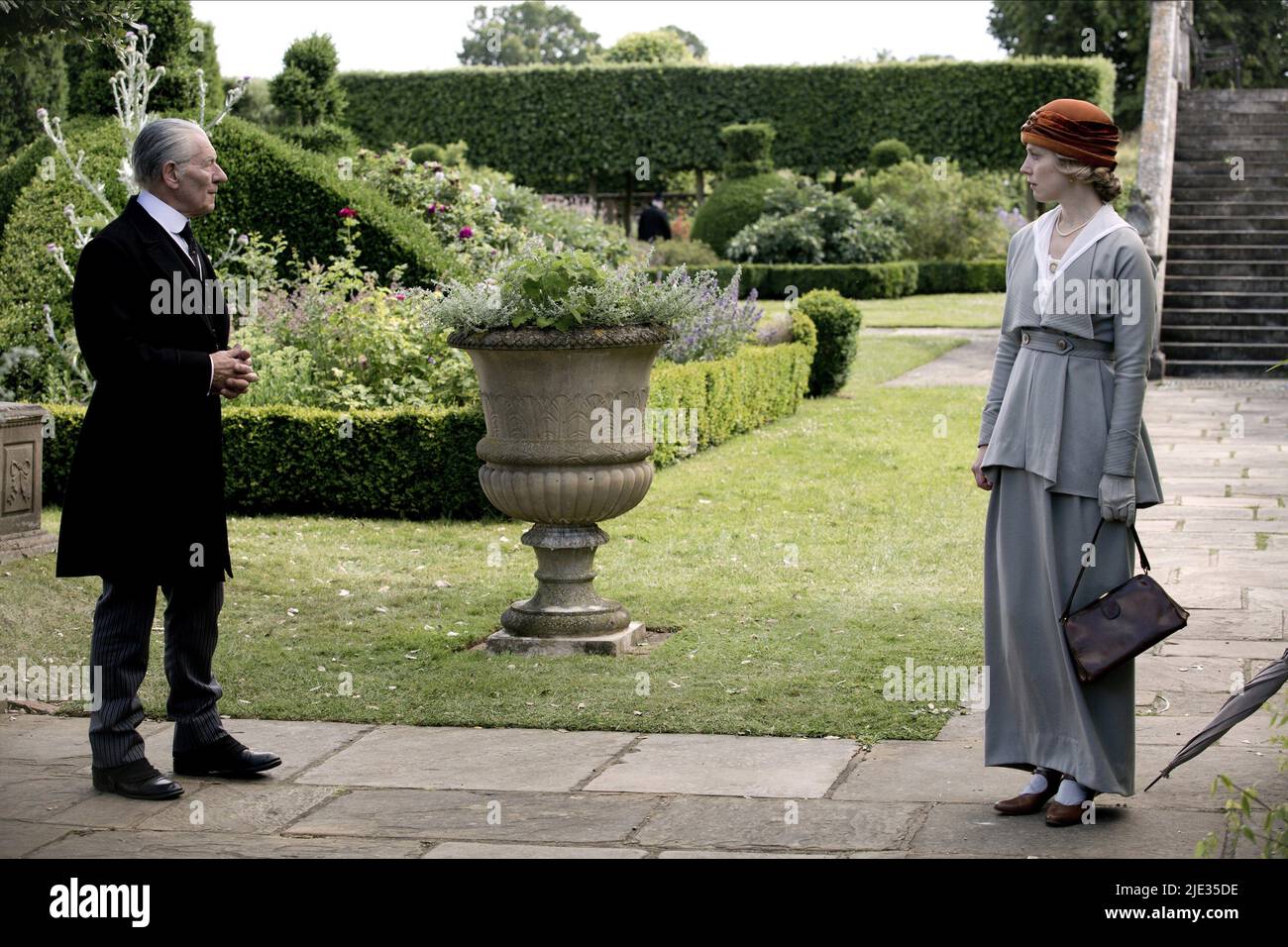 IAN MCKELLEN, HATTIE MORAHAN, il sig. HOLMES, 2015 Foto Stock