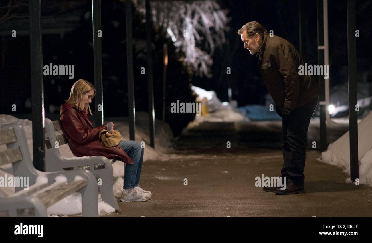 EMMA Roberts, James Remar, febbraio 2015 Foto Stock