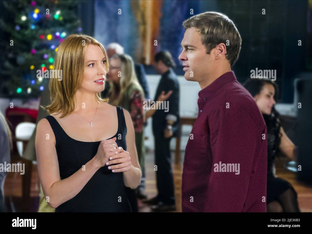 ALICIA WITT, GEORGE STULTS, io non sono pronti per il natale, 2015 Foto Stock