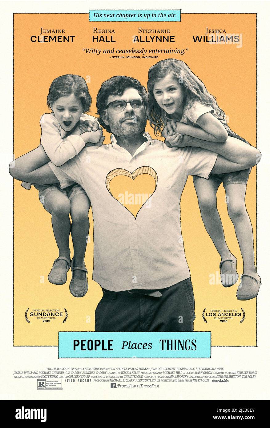 JEMAINE CLEMENT POSTER, LA GENTE METTE LE COSE, 2015 Foto Stock