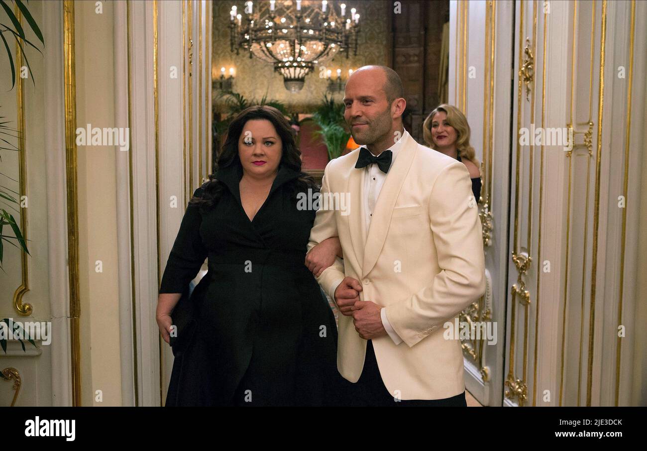 MCCARTHY, STATHAM, SPY, 2015 Foto Stock