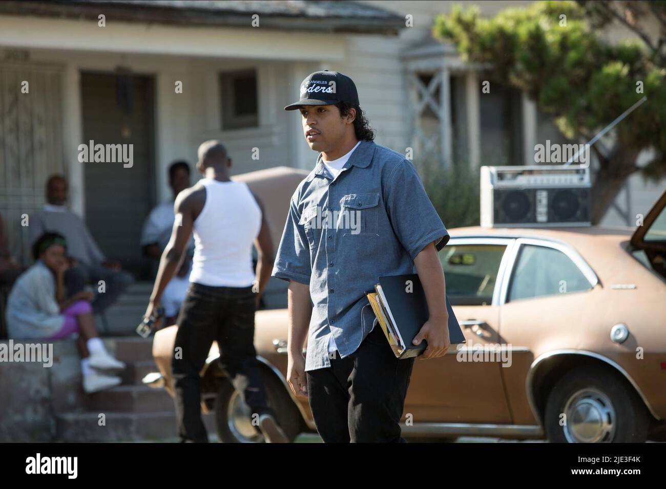 O'SHEA JACKSON JR., USCITA DIRETTA COMPTON, 2015 Foto Stock