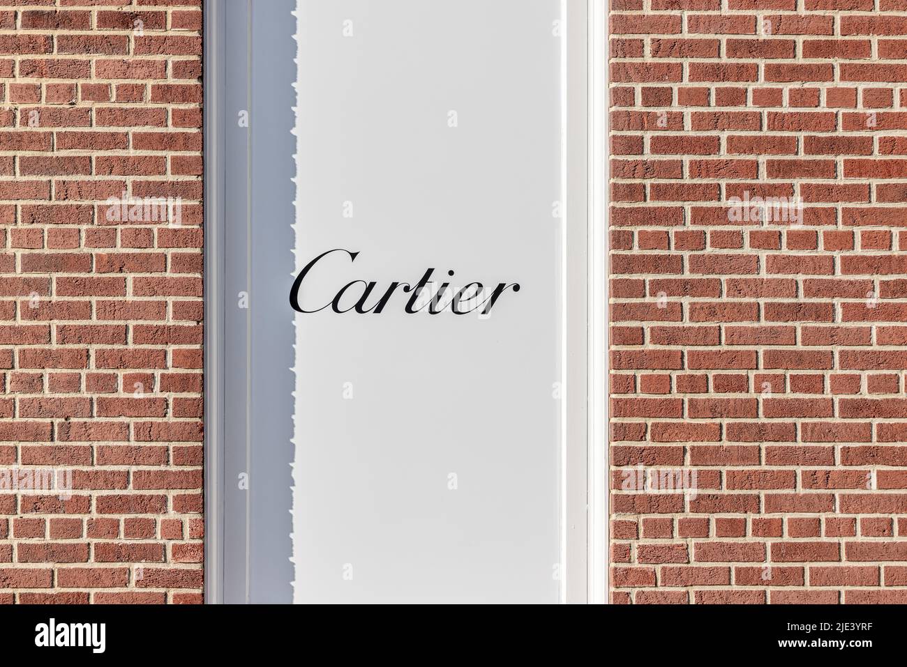 Cartier East Hampton, NY Foto Stock