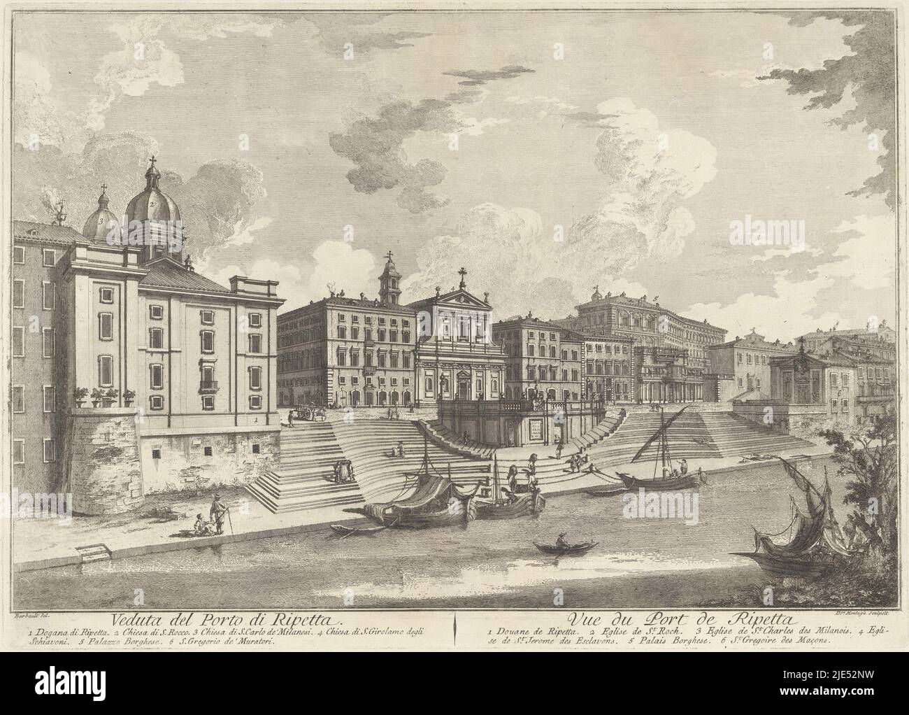 Veduta del porto di ripetta immagini e fotografie stock ad alta ...